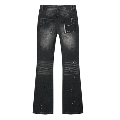 Purple Flared Jeans