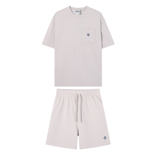 Monogram Short Set