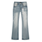 Purple Flared Jeans