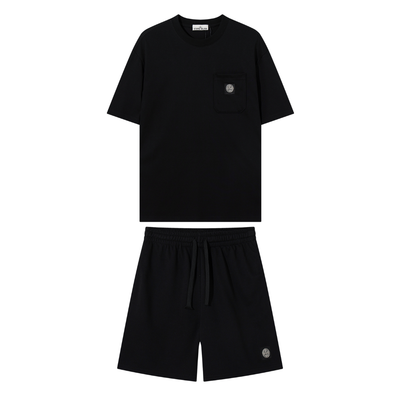 Monogram Short Set