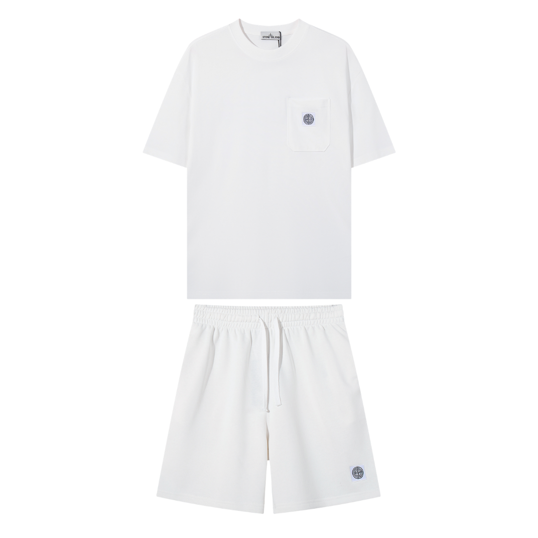 Monogram Short Set