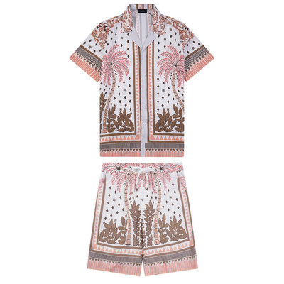 Amr Monogram Short Set