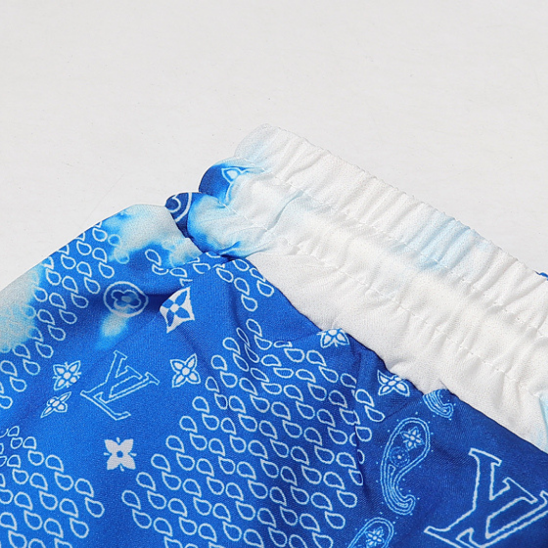 Monogram Short Set