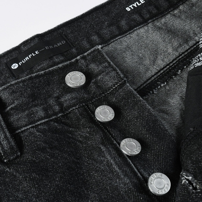 Purple Black Diamonds Jeans