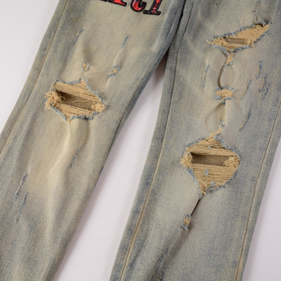 Amr Logo Blue Jeans