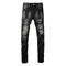 Purple Bandana Black Jeans