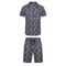 Amr Jacquard Short Set