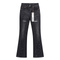 Purple Flared Jeans