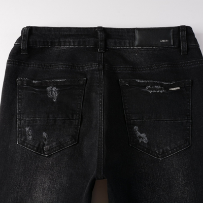 Amr M.A Bar Black Jeans