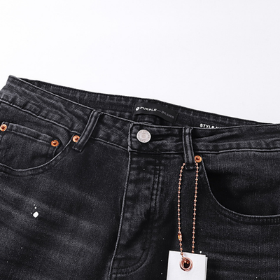 Purple Flared Jeans