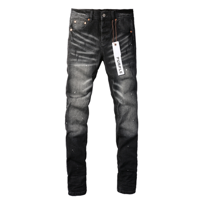 Purple Black Jeans